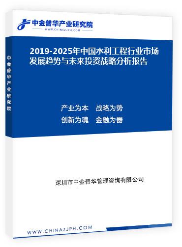 2019-2025年中國水利工程行業(yè)市場(chǎng)發(fā)展趨勢(shì)與未來投資戰(zhàn)略分析報(bào)告